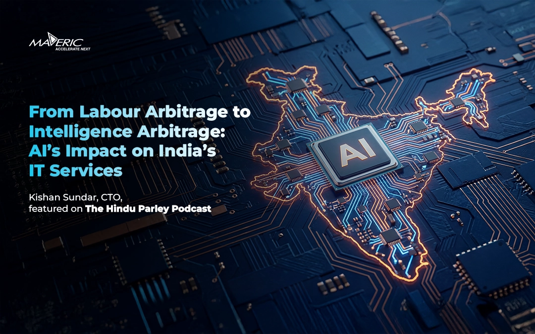 Have AI products/LLMs started to disrupt the software services industry?